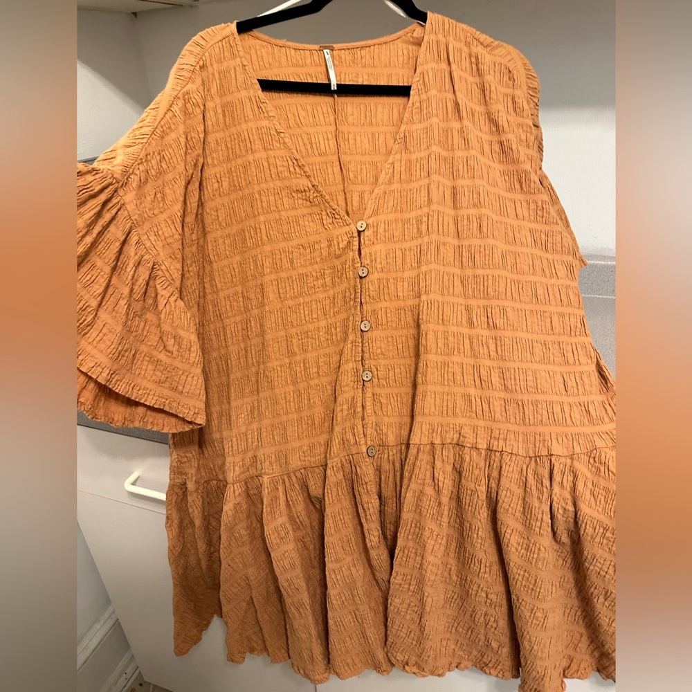 Free People babydoll minidress